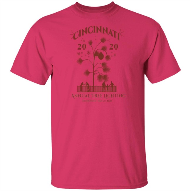 2020 Cincinnati Annual Tree Lighting T Shirt 2020 Cincinnati Annual Tree Lighting T Shirt