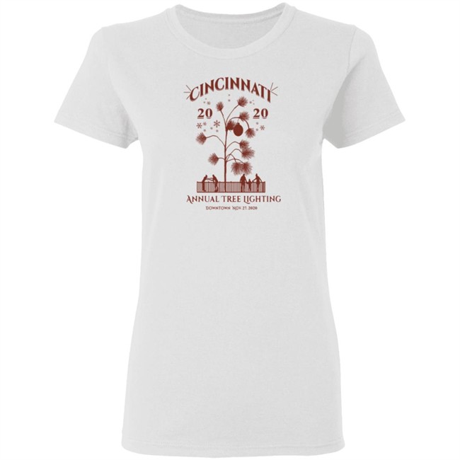 2020 Cincinnati Annual Tree Lighting T Shirt 2020 Cincinnati Annual Tree Lighting T Shirt