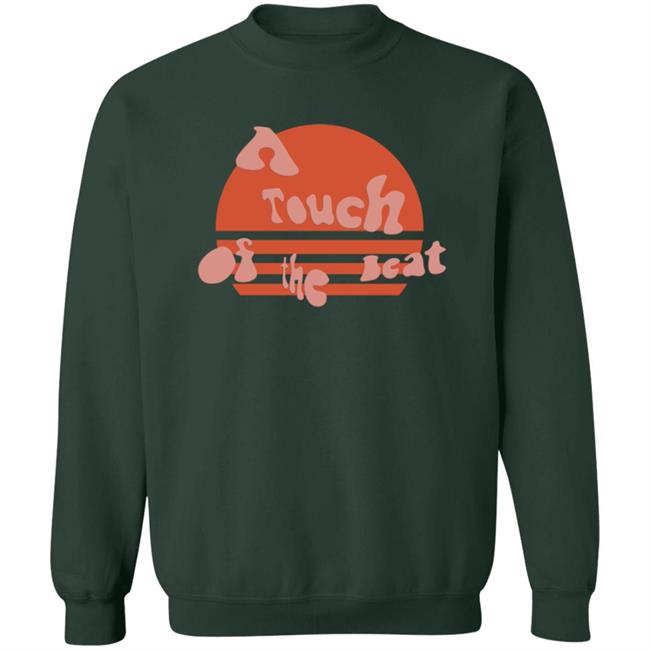 Aly & Aj Merch A Touch Of The Beat Puff Green Sweatshirt