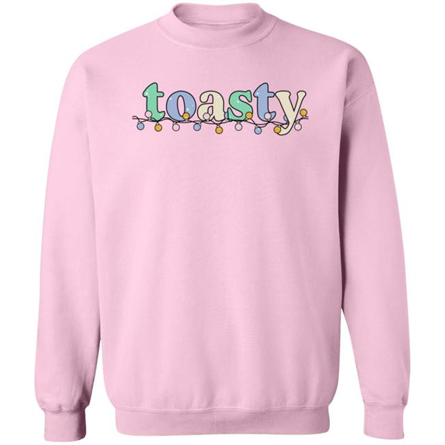 The Morning Toast Merch Toasty Lights Sweatshirt