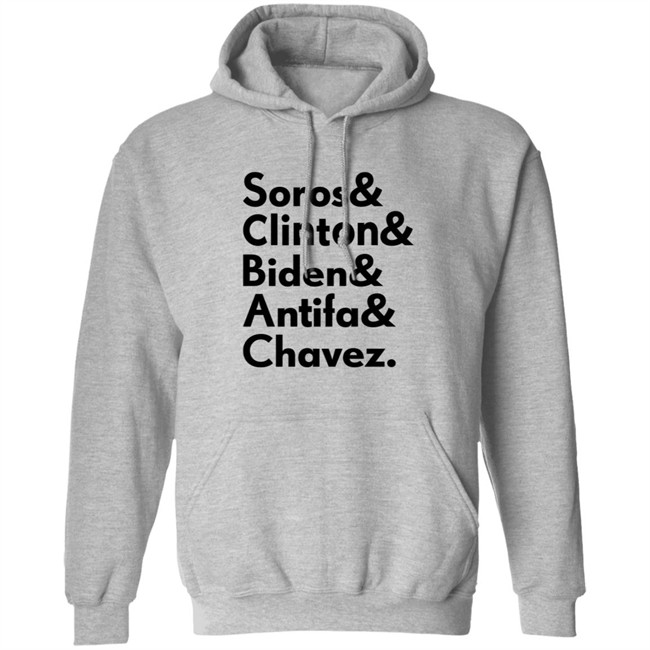 Soros Clinton Biden Antifa Chavez T Shirt The Rudy Giuliani Election Conspiracy Soros Clinton Biden Antifa Chavez T Shirt The Rudy Giuliani Election Conspiracy