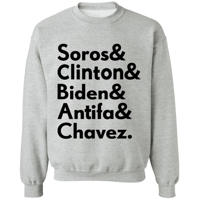 Soros Clinton Biden Antifa Chavez T Shirt The Rudy Giuliani Election Conspiracy Soros Clinton Biden Antifa Chavez T Shirt The Rudy Giuliani Election Conspiracy