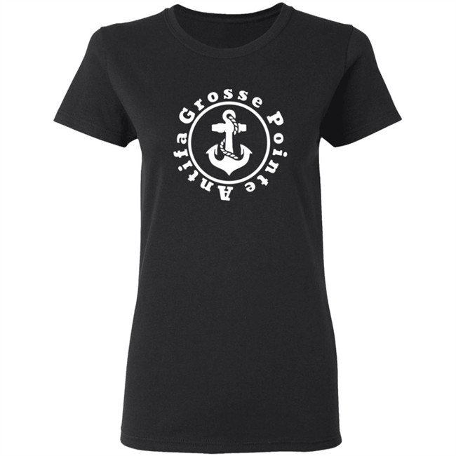 Grosse Pointe Antifa T Shirt Inspires Memes Shirt And Day Long Mirth Nautical Logo Grosse Pointe Antifa T Shirt Inspires Memes Shirt And Day Long Mirth Nautical Logo