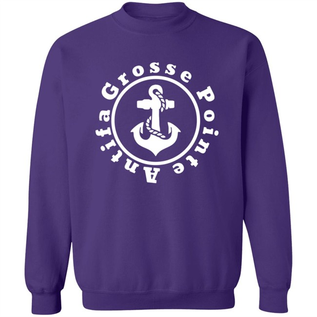 Grosse Pointe Antifa T Shirt Inspires Memes Shirt And Day Long Mirth Nautical Logo Grosse Pointe Antifa T Shirt Inspires Memes Shirt And Day Long Mirth Nautical Logo