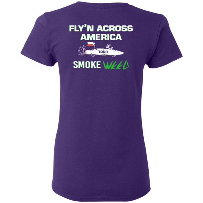 Fly'n Across America 420 T Shirt Fly'n Across America 420 T Shirt