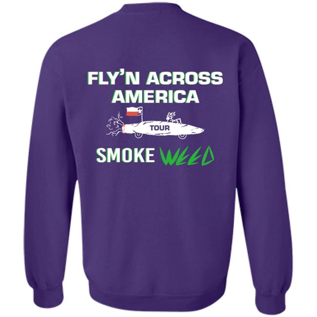 Fly'n Across America 420 T Shirt Fly'n Across America 420 T Shirt