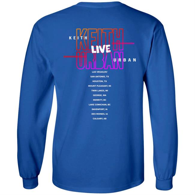 Keith Urban Band Merch Tour 2020 Guitar Smash Tee Shirt Keith Urban Band Merch Tour 2020 Guitar Smash Tee Shirt