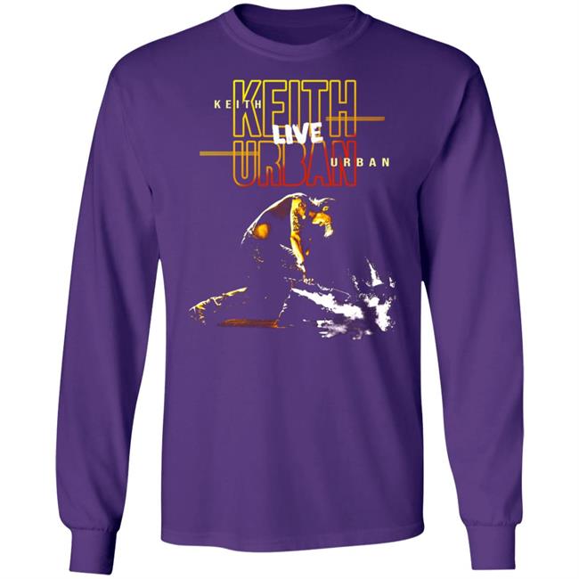 Keith Urban Band Merch Tour 2020 Guitar Smash Tee Shirt Keith Urban Band Merch Tour 2020 Guitar Smash Tee Shirt