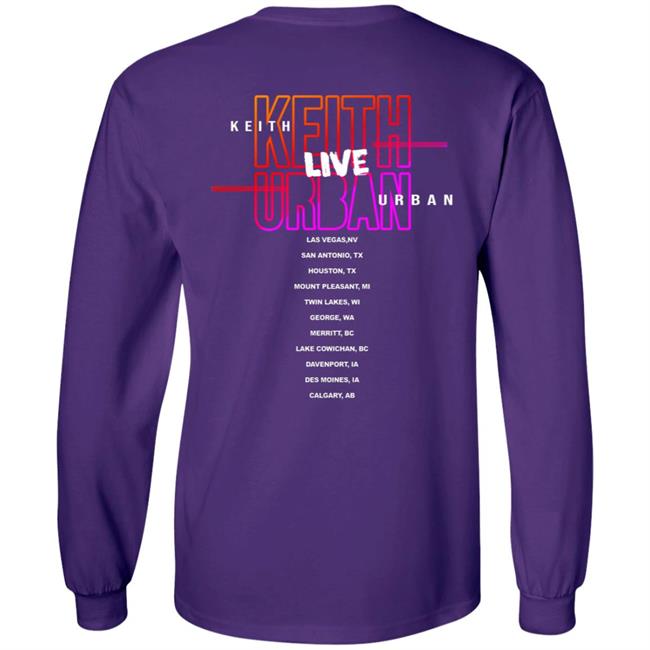 Keith Urban Band Merch Tour 2020 Guitar Smash Tee Shirt Keith Urban Band Merch Tour 2020 Guitar Smash Tee Shirt