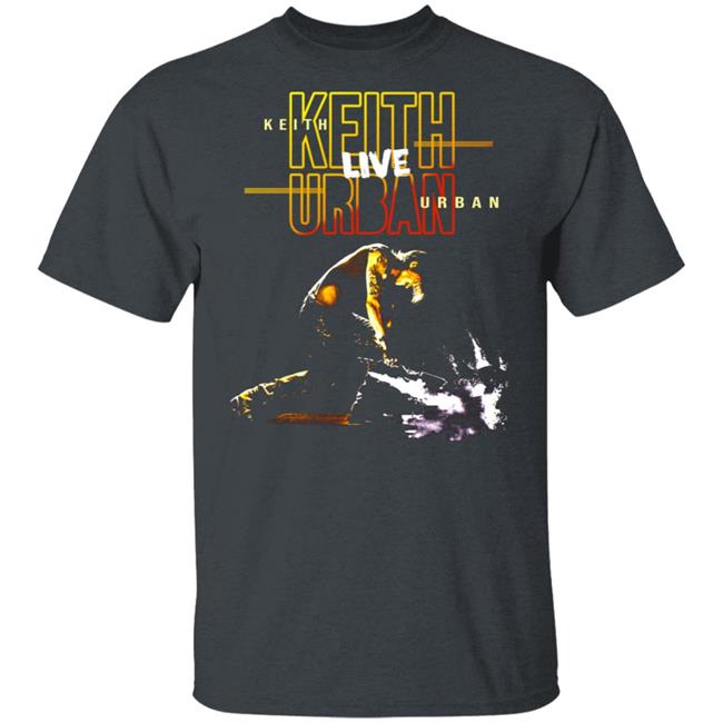 Keith Urban Band Merch Tour 2020 Guitar Smash Tee Shirt Keith Urban Band Merch Tour 2020 Guitar Smash Tee Shirt