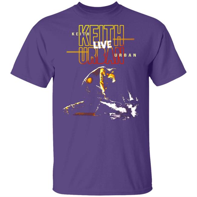Keith Urban Band Merch Tour 2020 Guitar Smash Tee Shirt Keith Urban Band Merch Tour 2020 Guitar Smash Tee Shirt