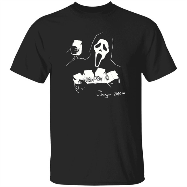 Scream 5 Star Reveals T Shirt Featuring The Fan Title 5Cream Shirt