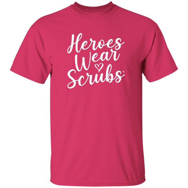 The Dline Merch Heroes Wear Scrubs Shirt