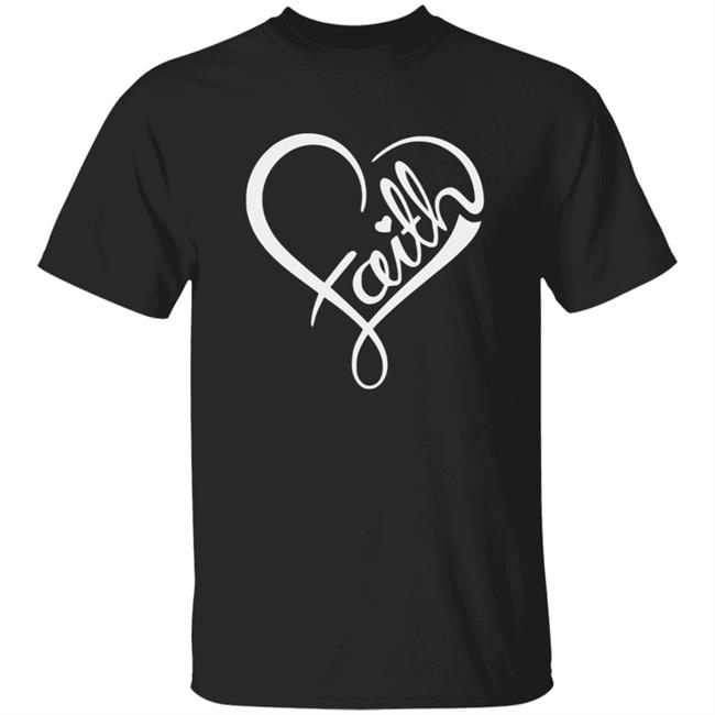 Hodgetwins LLC Merch Faith Heart Shirt