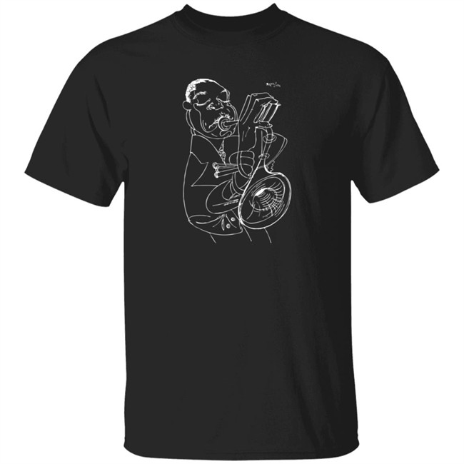 Music Is Art Philip Burke's Jazz Musician Tee Shirt