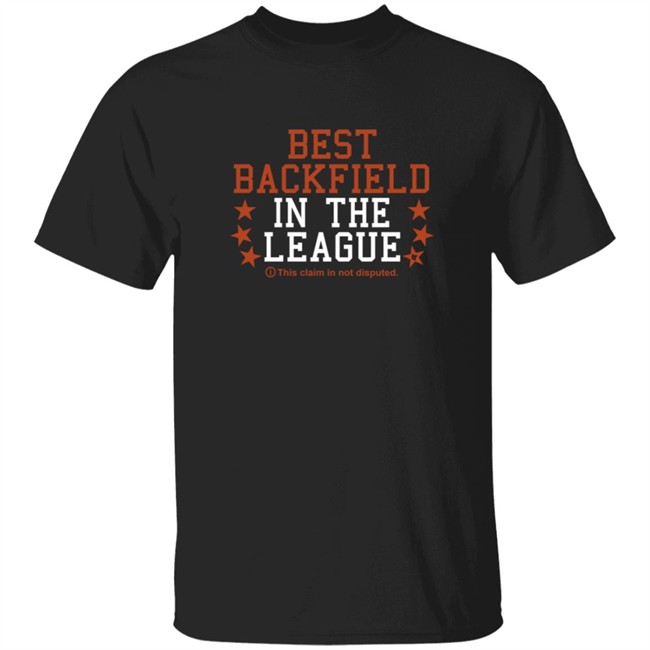 BreakingT Best Backfield In The League Shirt BreakingT Best Backfield In The League Shirt