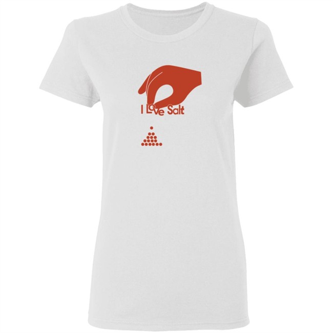 Molly Baz Merch I Love Salt Shirt New White Molly Baz Merch I Love Salt Shirt New White