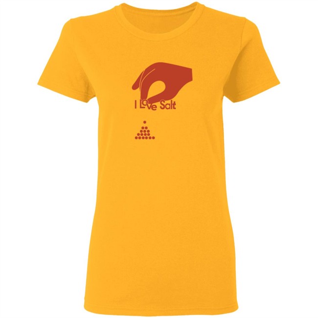 Molly Baz Merch I Love Salt Shirt New White Molly Baz Merch I Love Salt Shirt New White