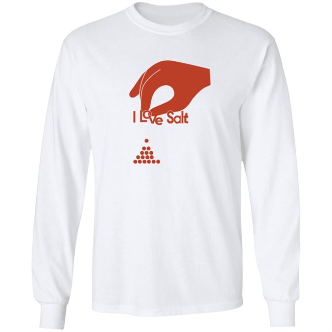 Molly Baz Merch I Love Salt Shirt New White Molly Baz Merch I Love Salt Shirt New White