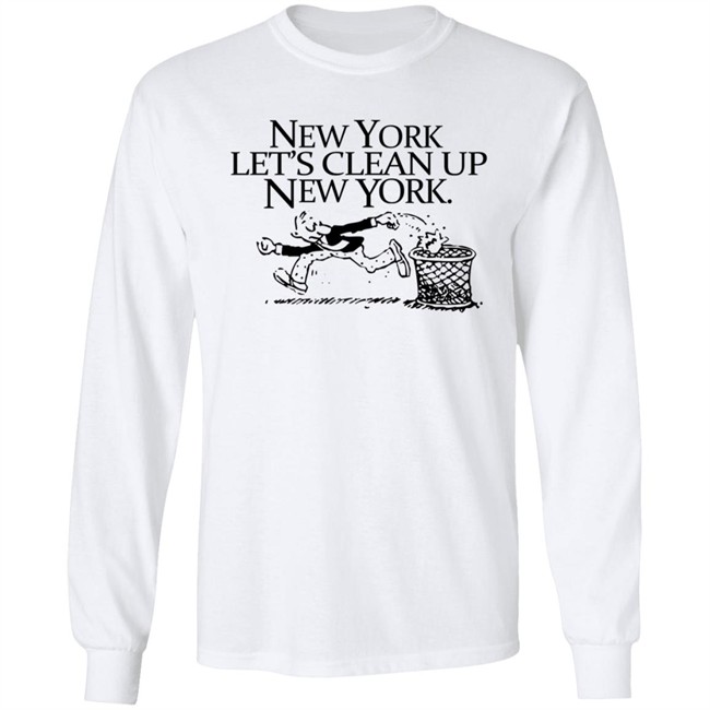 Coolhunting Merch Ny Clean Up Long Sleeve Shirt Coolhunting Merch Ny Clean Up Long Sleeve Shirt