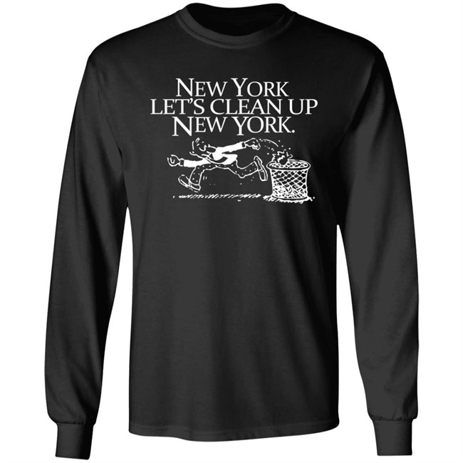 Coolhunting Merch Ny Clean Up Long Sleeve Shirt