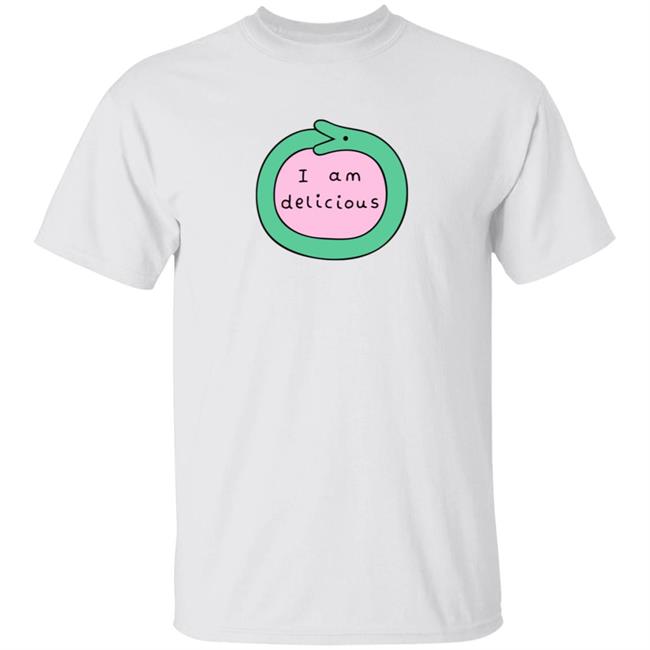 Alex Norris The Oh No Merch Shop Self-Love Snake I Am Delicious Shirt
