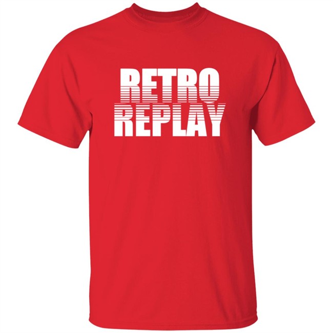 Rooster Teeth Merch Retro Replay Logo Shirt