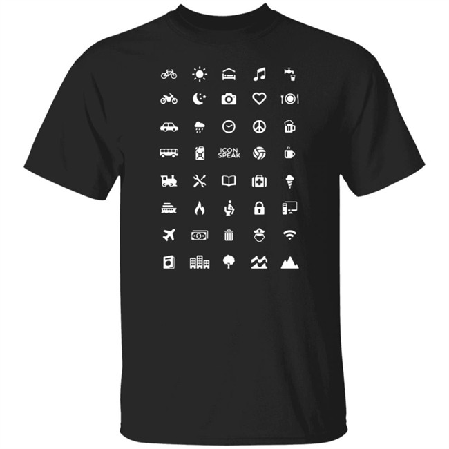 Iconspeak Merch Iconspeak World Edition V-Neck Traveller Shirt