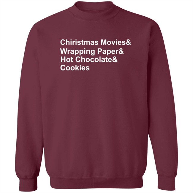 Delish Holiday Merch 2020 Holiday Mood Sweatshirt