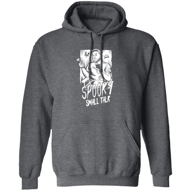 Gianthugs Merch Spooky Small Talk-The Host Glows In The Dark Shirt Gianthugs Merch Spooky Small Talk-The Host Glows In The Dark Shirt