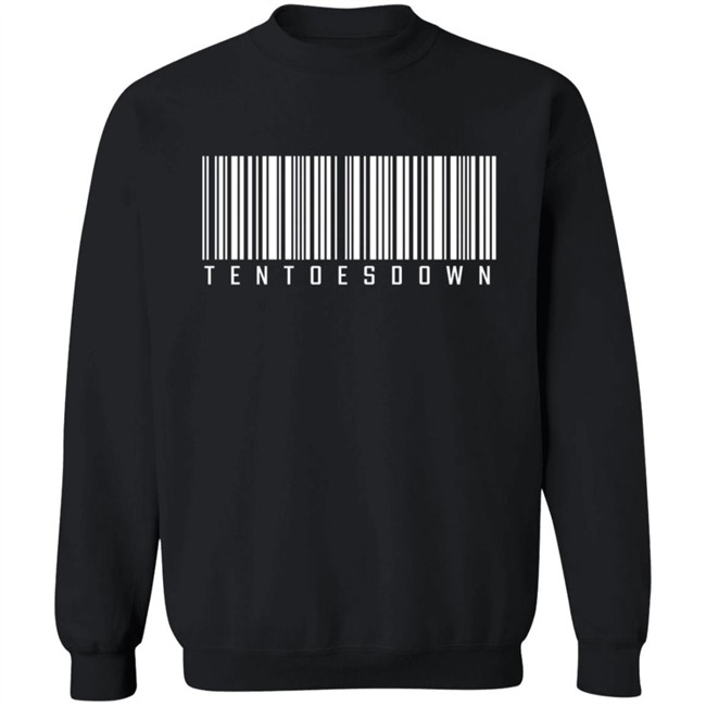 Ten Toes Down Merch Ten Toes Down Barcode T Shirt Ten Toes Down Merch Ten Toes Down Barcode T Shirt
