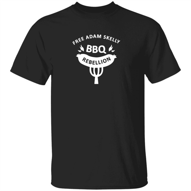 Rebel News Store Free Adam Skelly BBQ Rebellion Shirt