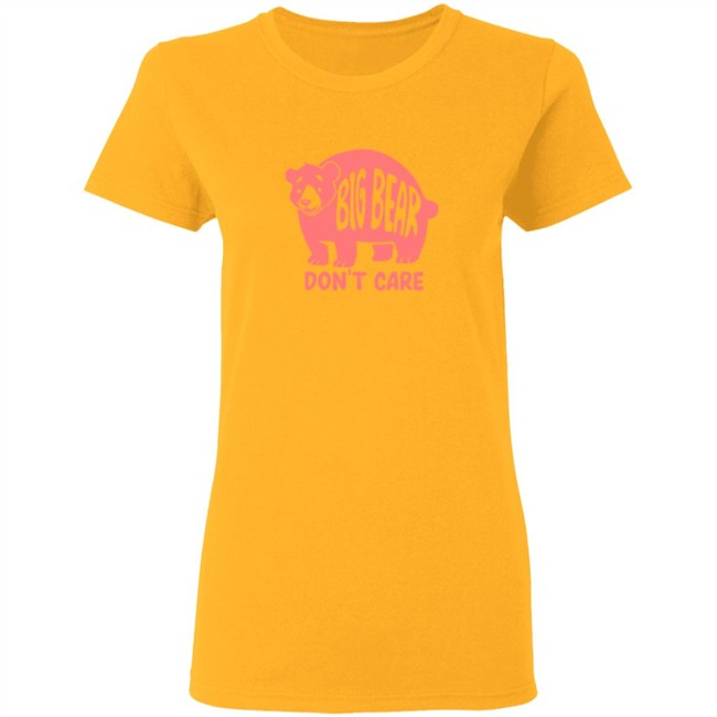 Honey Infused Big Bear Don't Care Shirt Honey Infused Big Bear Don't Care Shirt