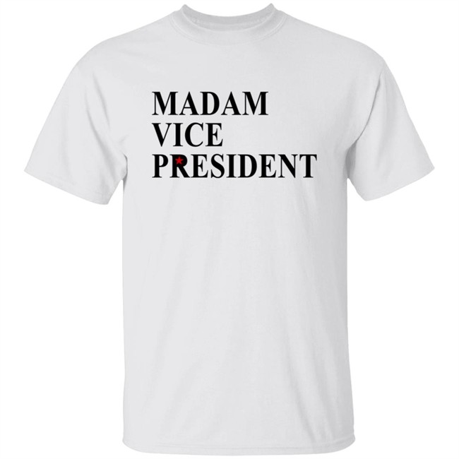 Madam Vice President T Shirt Kamala Harris And Her Husband Doug Emhoff Pose For A Picture With T Shirt Madam Vice President T Shirt Kamala Harris And Her Husband Doug Emhoff Pose For A Picture With T Shirt