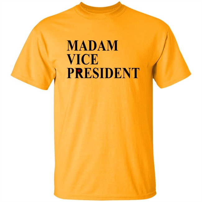Madam Vice President T Shirt Kamala Harris And Her Husband Doug Emhoff Pose For A Picture With T Shirt Madam Vice President T Shirt Kamala Harris And Her Husband Doug Emhoff Pose For A Picture With T Shirt