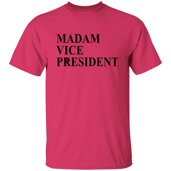 Madam Vice President T Shirt Kamala Harris And Her Husband Doug Emhoff Pose For A Picture With T Shirt Madam Vice President T Shirt Kamala Harris And Her Husband Doug Emhoff Pose For A Picture With T Shirt