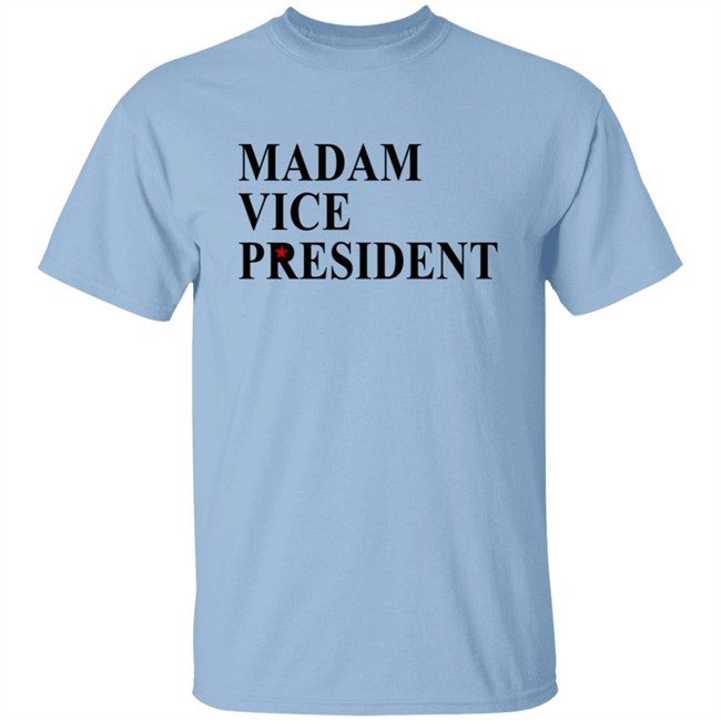 Madam Vice President T Shirt Kamala Harris And Her Husband Doug Emhoff Pose For A Picture With T Shirt Madam Vice President T Shirt Kamala Harris And Her Husband Doug Emhoff Pose For A Picture With T Shirt