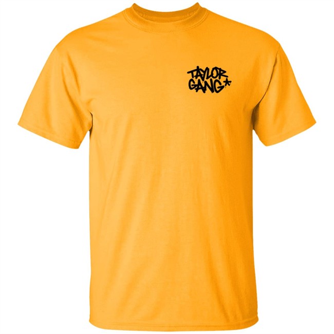 Taylor Gang Merch Taylor Gang Team T Shirt in White Taylor Gang Merch Taylor Gang Team T Shirt in White