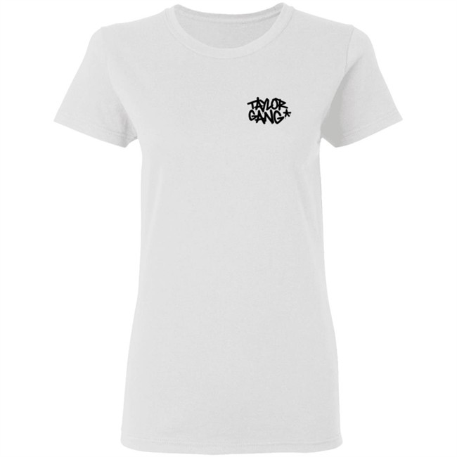 Taylor Gang Merch Taylor Gang Team T Shirt in White Taylor Gang Merch Taylor Gang Team T Shirt in White