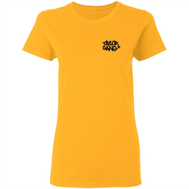 Taylor Gang Merch Taylor Gang Team T Shirt in White Taylor Gang Merch Taylor Gang Team T Shirt in White
