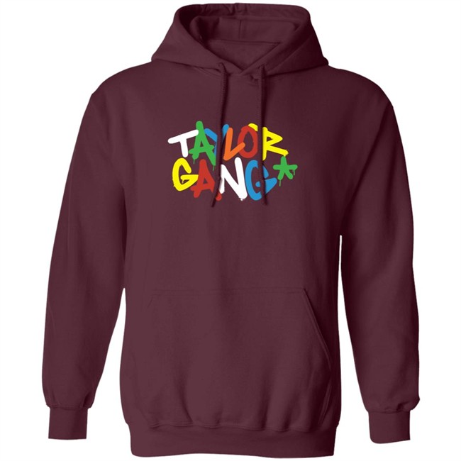 Taylor Gang Merch Multicolor Logo Hoodie Taylor Gang Merch Multicolor Logo Hoodie