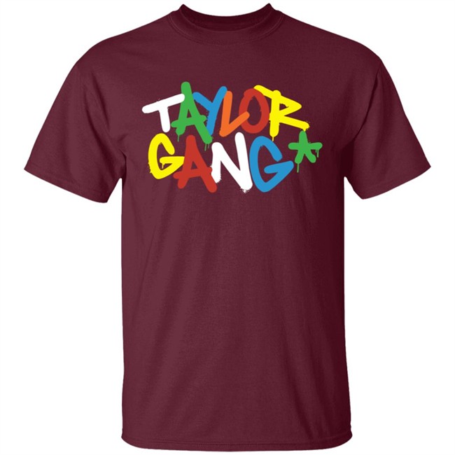 Taylor Gang Merch Multicolor Logo Hoodie Taylor Gang Merch Multicolor Logo Hoodie