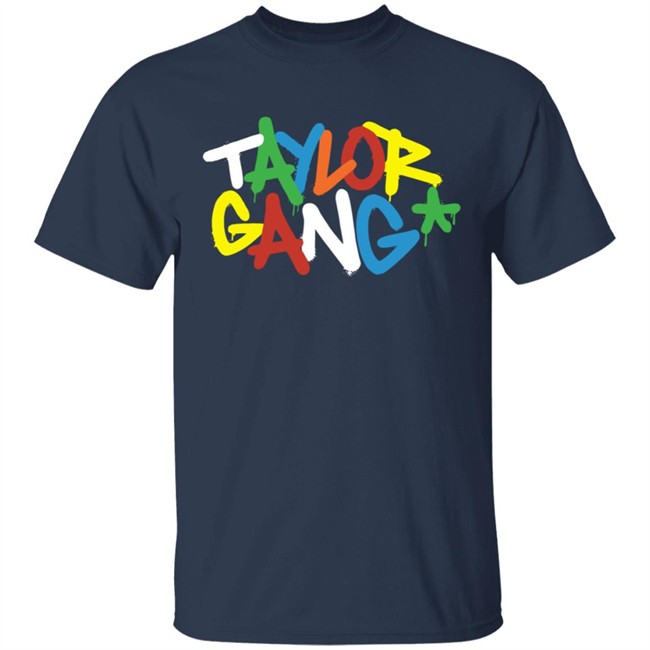 Taylor Gang Merch Multicolor Logo Hoodie Taylor Gang Merch Multicolor Logo Hoodie