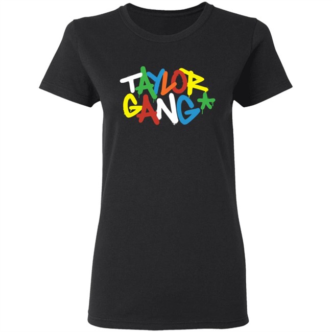 Taylor Gang Merch Multicolor Logo Hoodie Taylor Gang Merch Multicolor Logo Hoodie