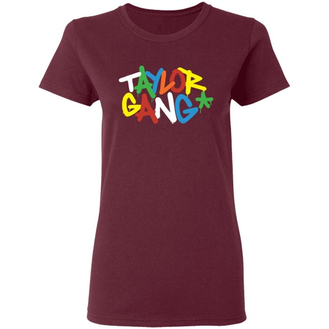 Taylor Gang Merch Multicolor Logo Hoodie Taylor Gang Merch Multicolor Logo Hoodie