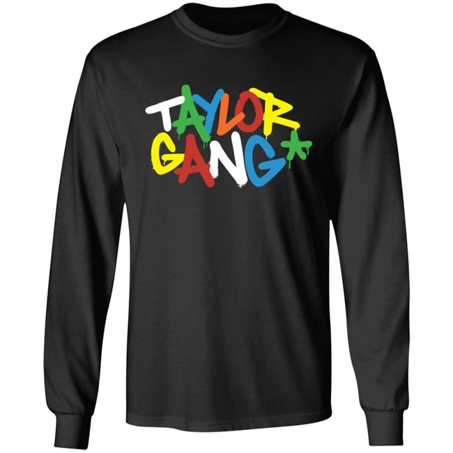 Taylor Gang Merch Multicolor Logo Hoodie Taylor Gang Merch Multicolor Logo Hoodie