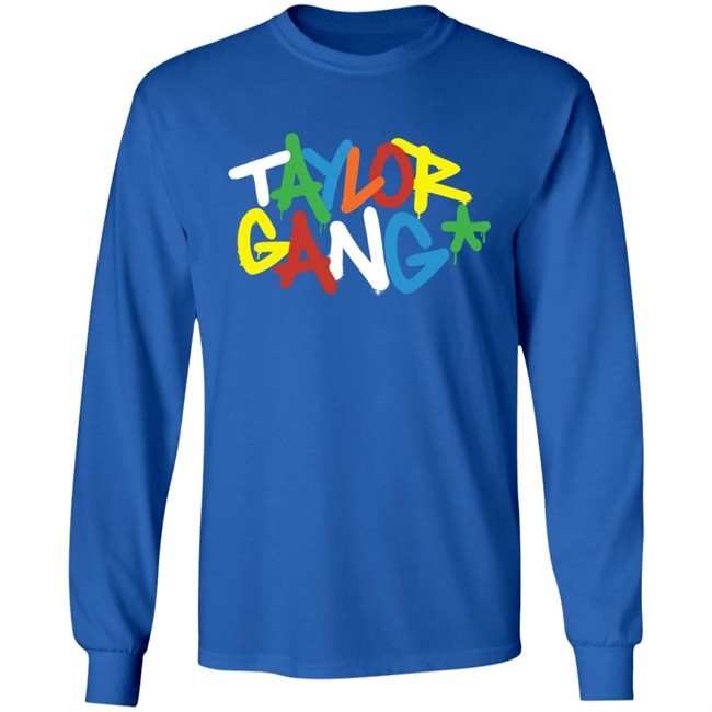 Taylor Gang Merch Multicolor Logo Hoodie Taylor Gang Merch Multicolor Logo Hoodie