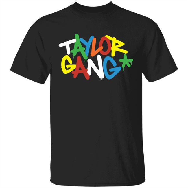 Taylor Gang Merch Multicolor Logo Hoodie Taylor Gang Merch Multicolor Logo Hoodie