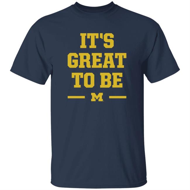 BreakingT Michigan It's Great To Be Shirt