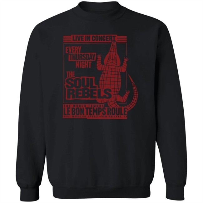 The Soul Rebels Merch The Soul Rebels Live At Le Bon Temps Tee The Soul Rebels Merch The Soul Rebels Live At Le Bon Temps Tee